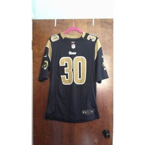 Nike NFL Jersey Mens Medium Navy Todd Gurley II LA Rams 30 On Field